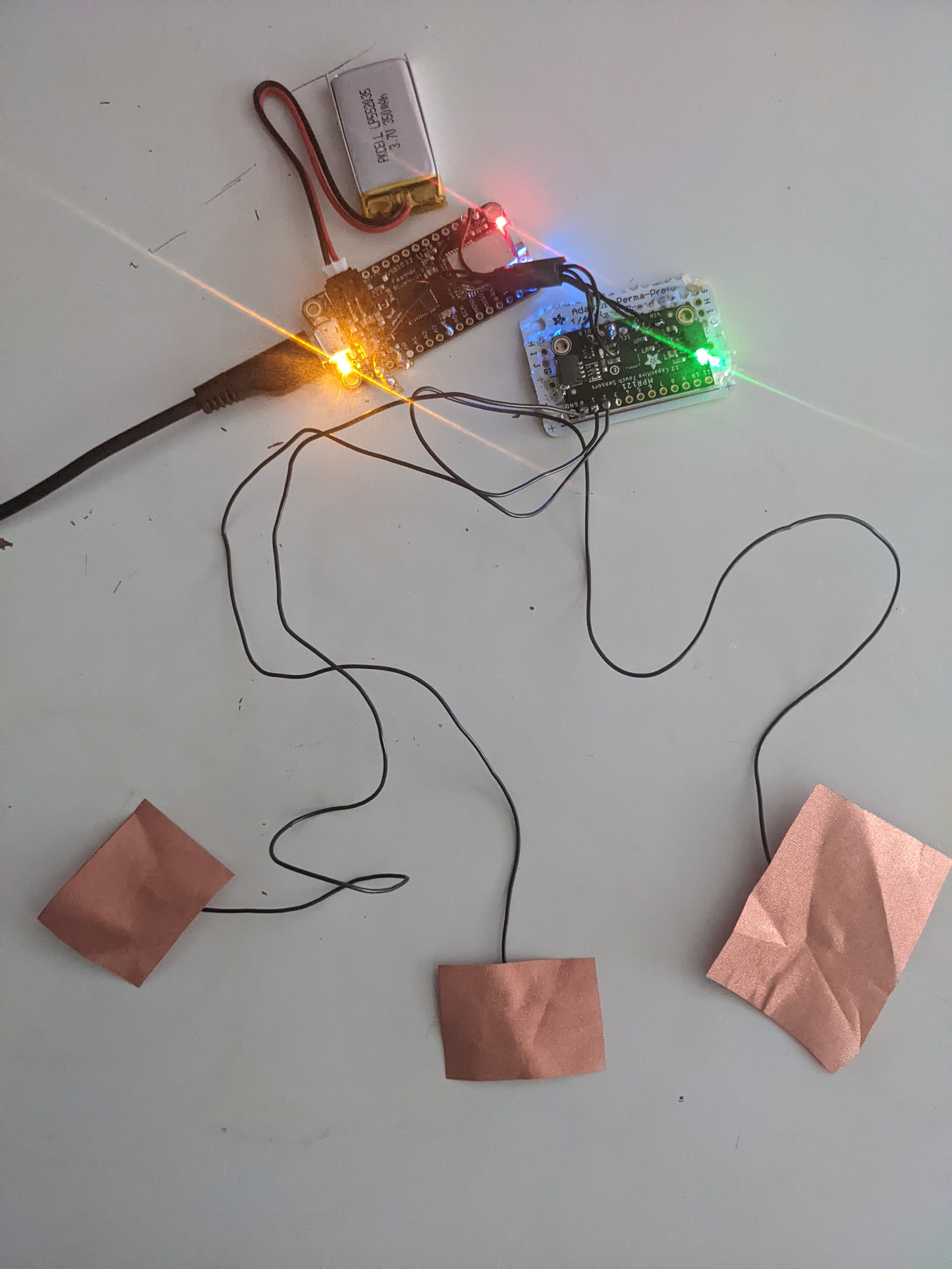 capacative touch sensors